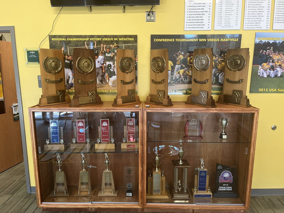 Newest addition to the Armstrong-Baseball Fieldhouse!

Monarchs at home Fri (4/26) &amp; Sat (4/27) for the final home series of the year! #MethodistBaseball 🦁⚾️