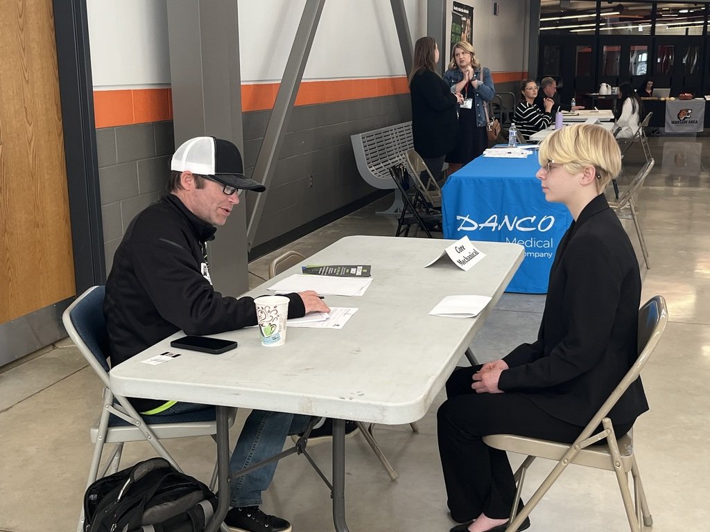 Today was our Hiring Fair in partnership with JA's Here To Career. Thank you to the local businesses who participated! Feedback from all interviewers was extremely positive and we look forward to seeing these students working full-time after graduation. #ExperienceWCS #WCSmission