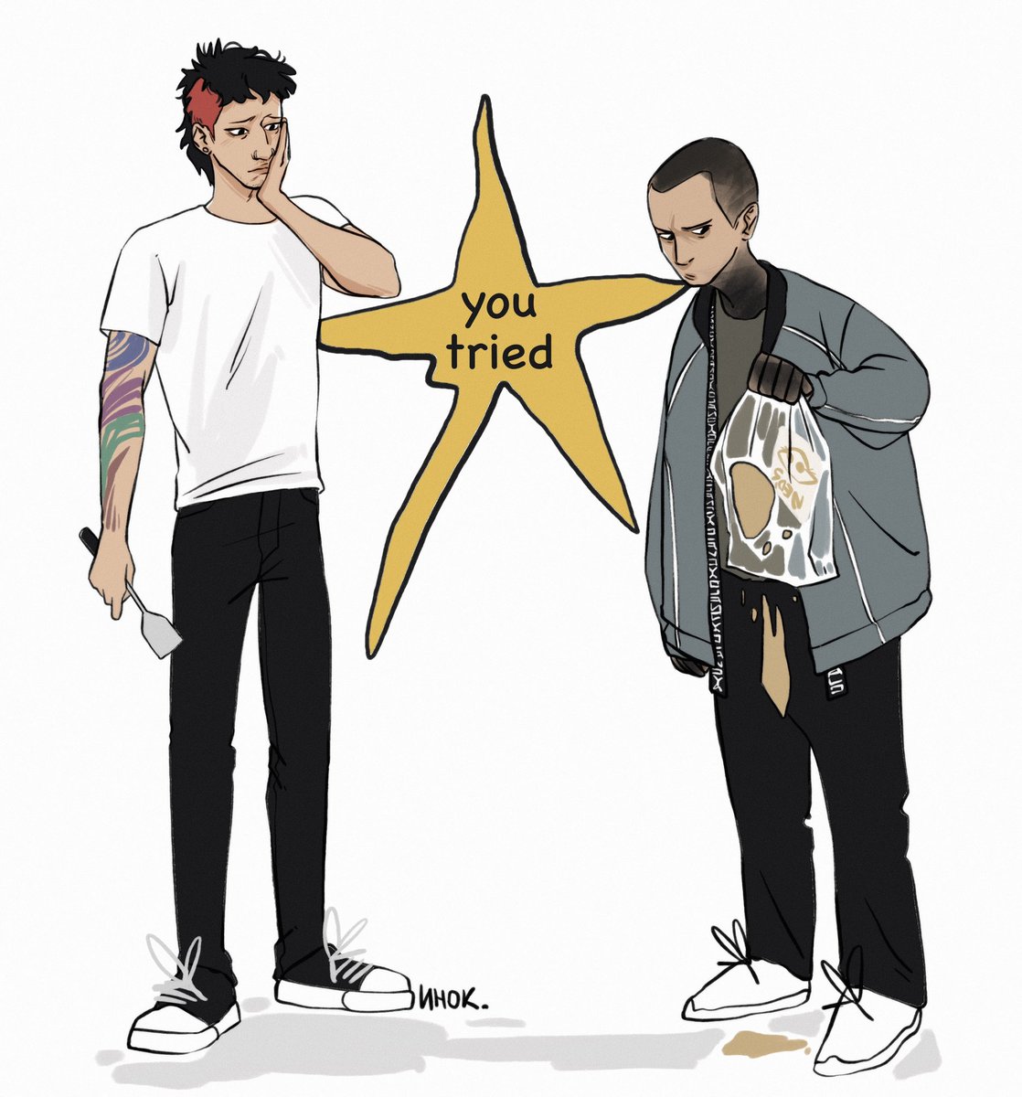 he did his best guys
#cliqueart #twentyonepilots