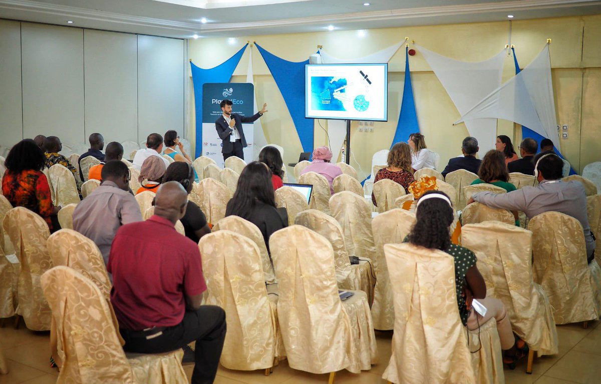 🗣️ Retour sur la présentation du projet Plankt’Eco au 11eme Forum du PRCM à Bissau Hier, Plankt’Eco faisait l’objet d’un side event présentant l’ensemble des composantes du projet 👇 #FOMACO24