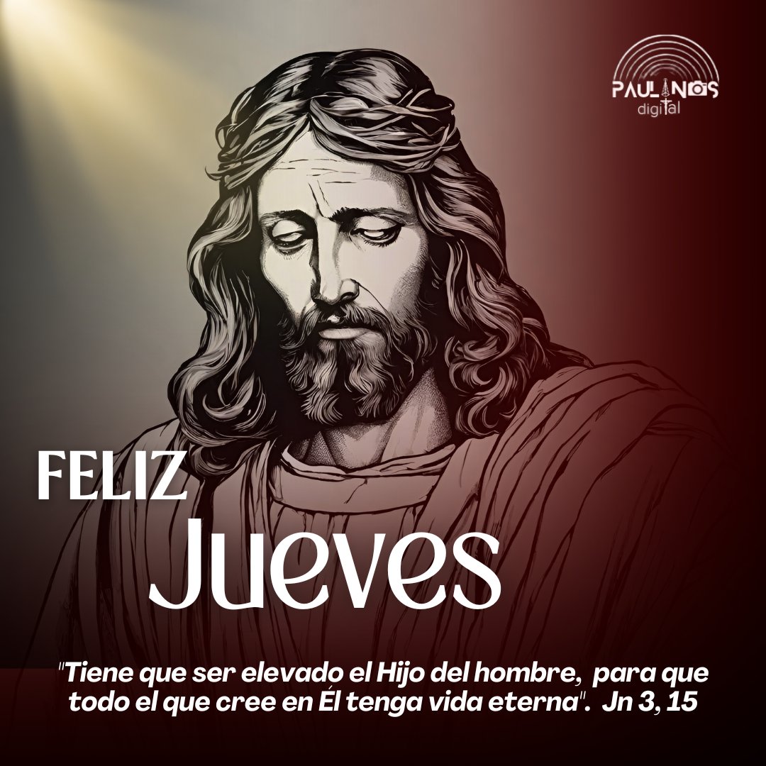 Paulinosdigital's tweet photo. "Que la paz y la gracia de Dios te acompañen en este jueves. Que encuentres fortaleza en la oración y alegría en servir a los demás. ¡Feliz jueves para todos! 🙏 #Bendiciones #FelizJueves #PaulinosDigital" https://t.co/1WAEiKexlU
