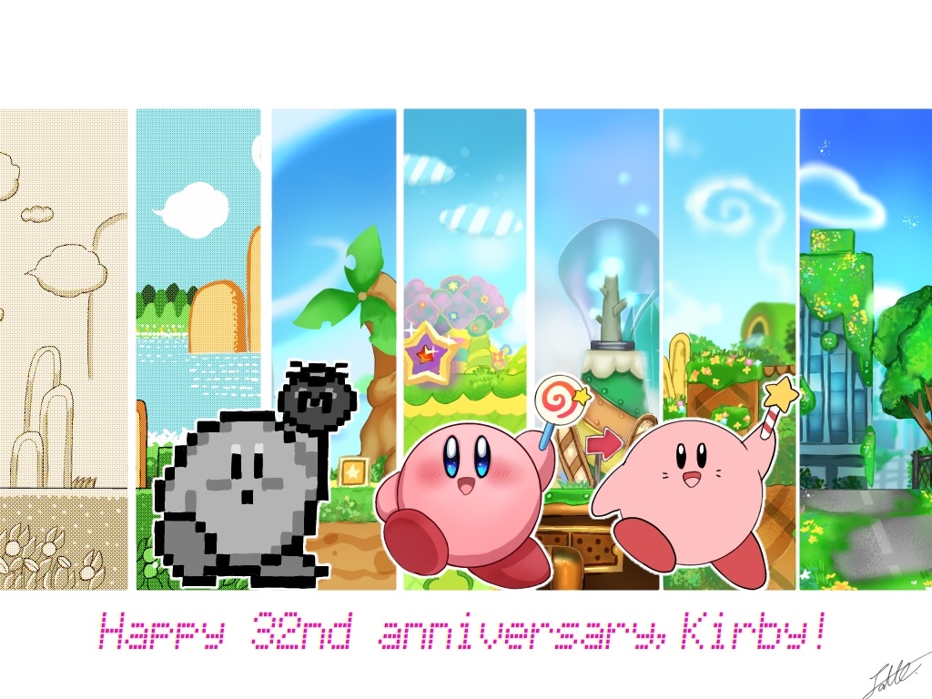 non_sugar_Latte's tweet photo. 🌟🌟🌟

お誕生日おめでとう！
これからもずっとずっと大好き！

#星のカービィ32周年
#Happy32ndBirthdayKirby
#カービィのハッピーバースデー
#星のカービィ生誕祭2024

🌟🌟🌟 https://t.co/NU127En2dy