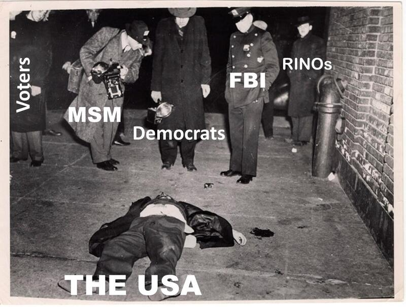 #BREAKING_NEWS #DemocratsAreDestroyingAmerica #RINO #CorruptFBI #CorruptDOJ #ScumMedia vs the victims, The USA and The People