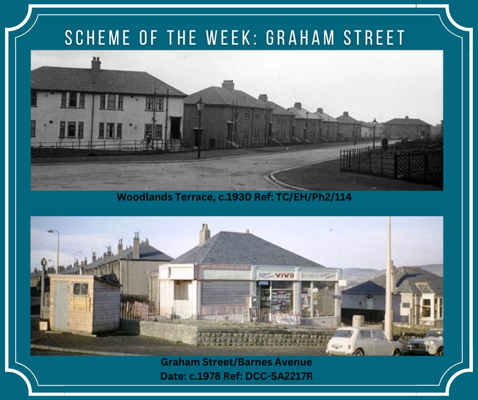 Scheme of the Week: Graham Street A split housing scheme, part built in the 1920s and the other half from the 1930s. #Dundee #Archives