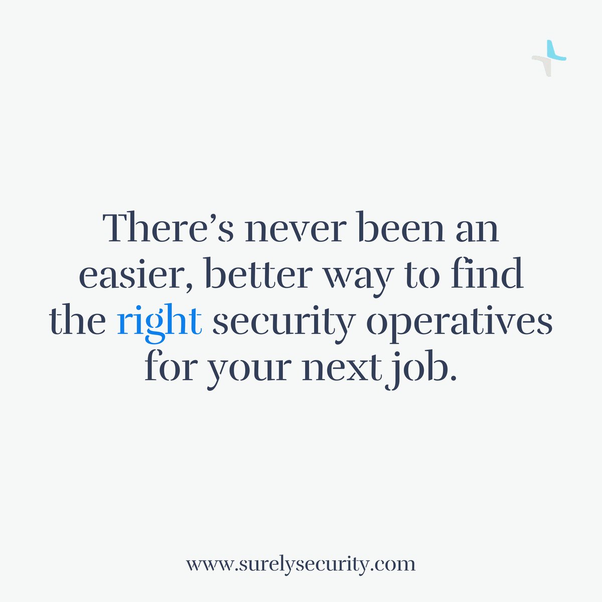 SurelySecurity's tweet image. There’s never been an easier, better way to find the right security operatives for your next job, whether you’re looking for individuals or teams. Apart from confirming they have a valid SIA licence, we also verify they’re compliant with BS5878 requirements.

#SecurityWork