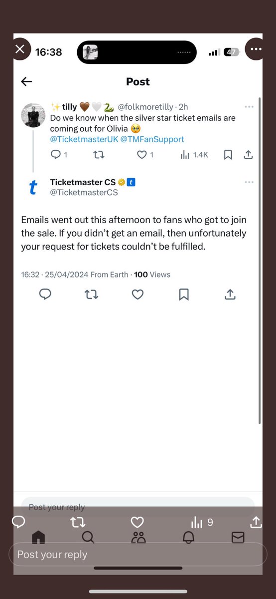 jasmine54jones's tweet photo. @xelliefordx @TicketmasterUK @TicketmasterCS https://t.co/LnNiFuSrgk