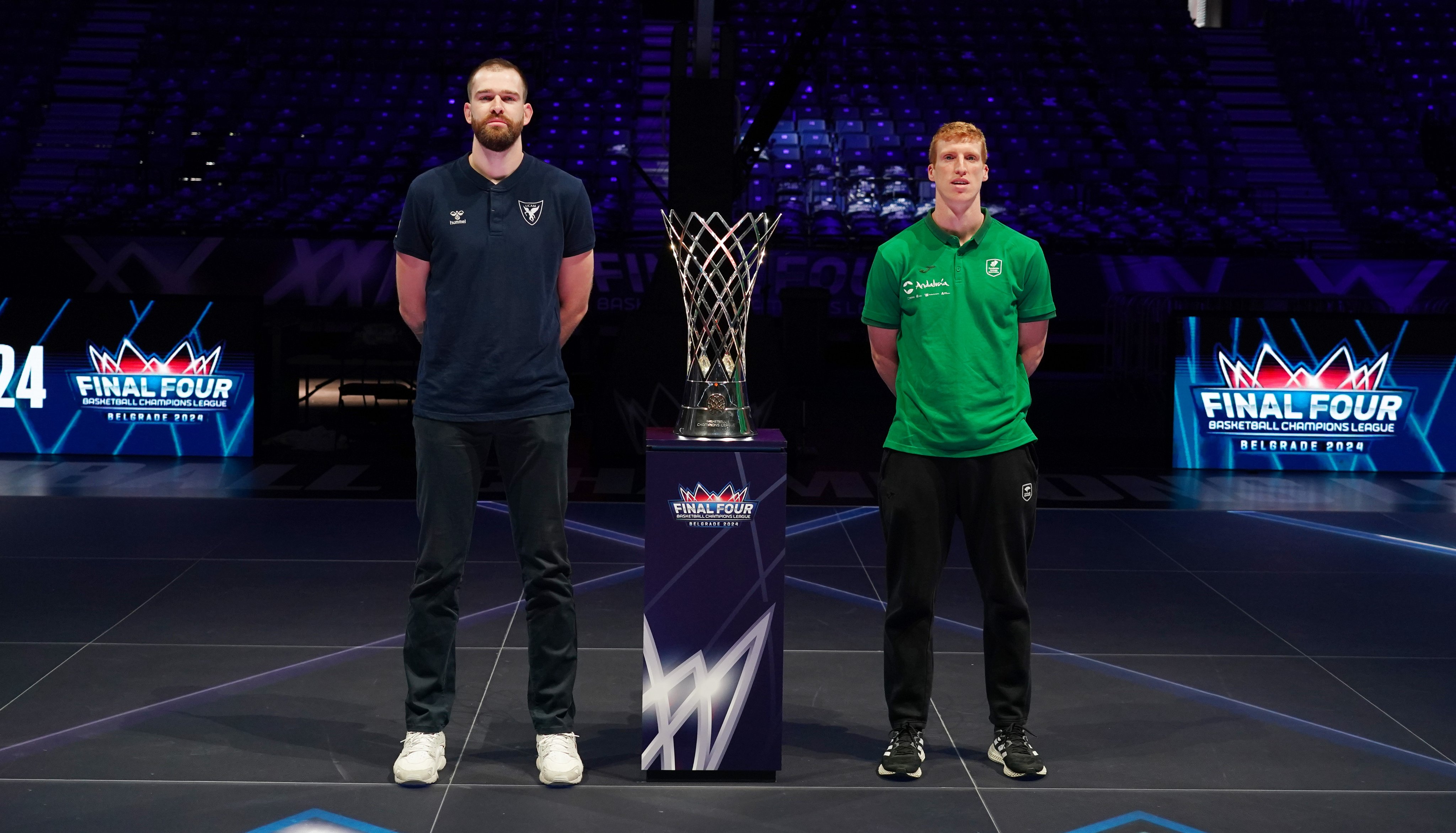 Nemanja Radovic y Alberto Díaz. Fuente: Twitter Unicaja
