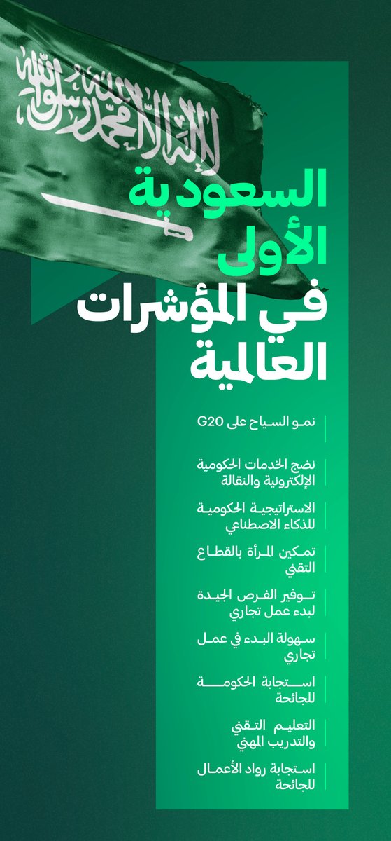 قصص نجاح تحكى من خلال رؤية2030 و المملكة ولله الحمد لاتتوقف لان #رؤيتنا_واقع_يتحقق 💚