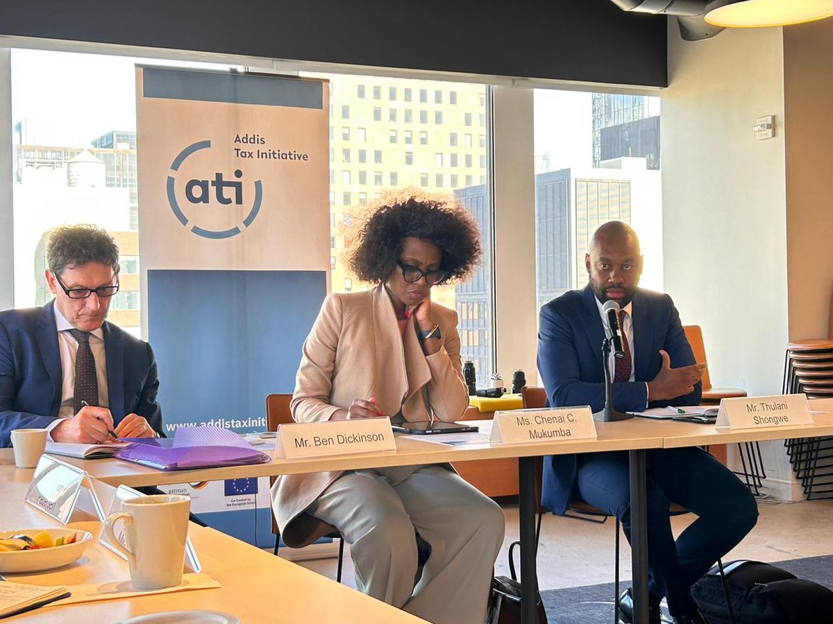 'ATAF continues to support its member countries in making meaningful contributions to shaping the global financial architecture, specifically in international tax cooperation.' Mr @thuls_thulani said at the ATI Meeting, on the sidelines of the @UNECOSOC #Ffd4 
in New York, 🇺🇸.