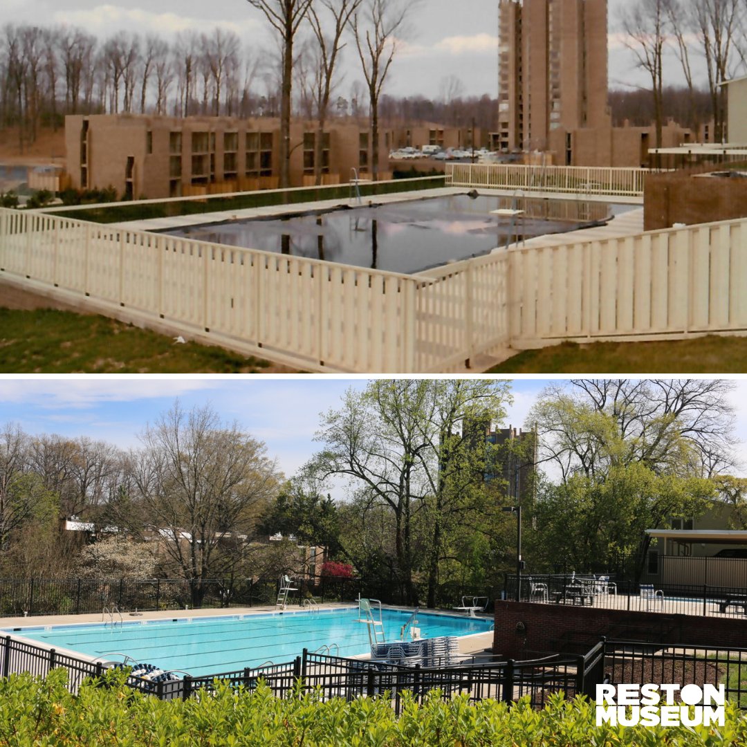 North Shore Pool, 1960's. Reston's first swimming pool near historic Lake Anne Plaza. 

Image: 2022.03.106 

Additional archives on our website- restonmuseum.org/our-collection  

#Reston #RestonMuseum #RestonPastToPresent