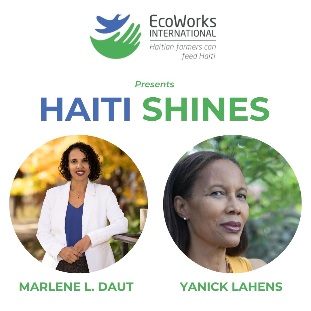 eco_works's tweet photo. HAITI SHINES: Women Writers: Yanick Lahens: Bain de Lune; (Moonbath);
and Marlene L. Daut, Awakening the Ashes, An intellectual History of the
Haitian Revolution.

#Haiti #HaitianWriters #EcoworksInternational #HaitiShines https://t.co/UxmTcyrGJV