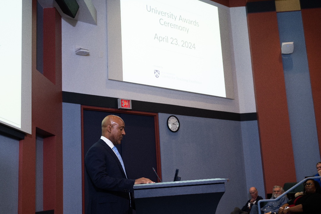 On Tuesday, @RiceUniversity's Center for Teaching Excellence hosted the annual Faculty Awards ceremony, during which Dr. Alejandro Chaoul and Dr. Richard Baker were presented with the GLS John Freeman Faculty Teaching & Mentoring Awards. Congratulations to both!