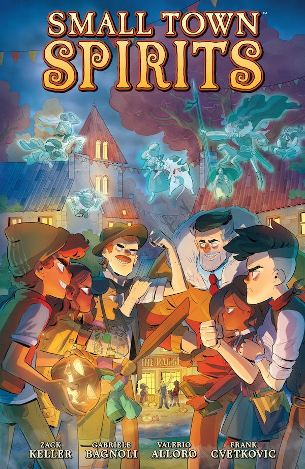Small Town Spirits, a frightfully fun folkloric adventure from @ZackKeller_, Gabriele Bagnoli, Valerio Alloro, and @gofrankfo, arrives October 2024! See more details: bit.ly/49Kl1Gn
