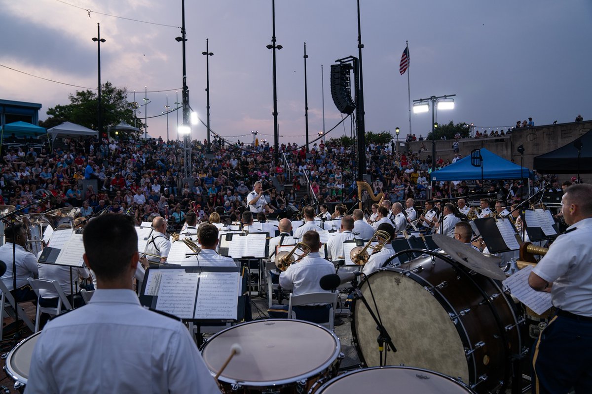 Can't wait for the spirit of July 4th to come alive during our concert by The United States Army’s Pershing’s Own followed by the always dazzling fireworks display!