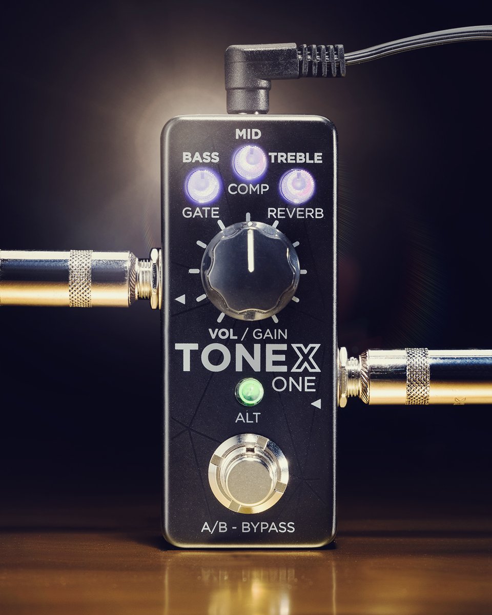 Unleash versatility with the new TONEX ONE pedal from @ikmultimedia 🔥 Explore thousands of rigs, or create your own unique tones! Order yours today 👉 bit.ly/4aM8kvn #Sweetwater #ikmultimedia #pedal