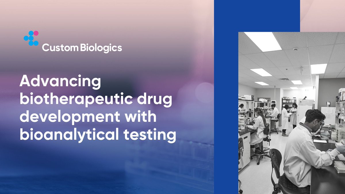 Explore our #bioanalytical expertise for drug development, from #biologics and #geneticmedicines to #QA and much more!

Learn more and get in contact our science team today: buff.ly/4abe2qZ 

#bioanalysis #bioanalyticaltesting #bioanalyticallab #biotherapeutics