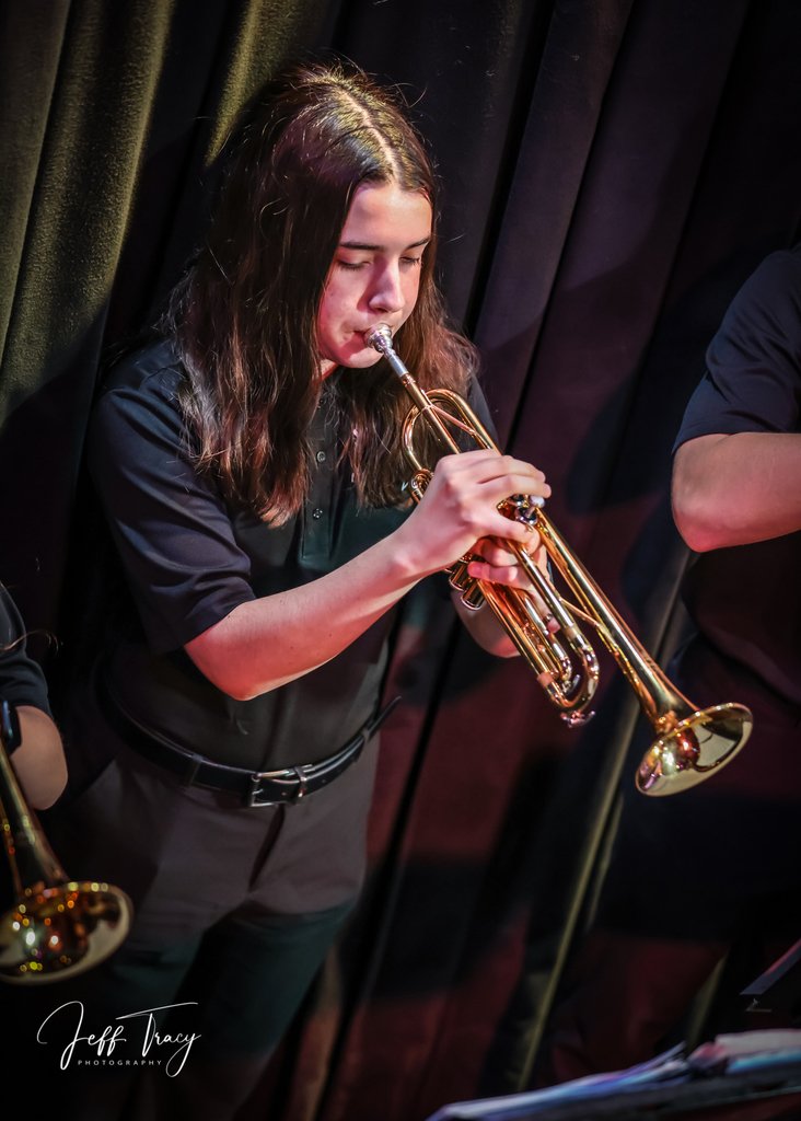 A few more photos from the High School Jazz concert at Sportmen's Tavern. Photo's courtesy of Jeff Tracy