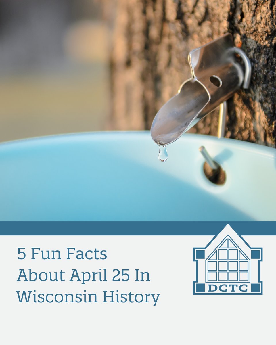 Dive into the past with these 5 Fun Facts About April 25 in Wisconsin History! 🧀📜 Discover the quirky, the cool, and the groundbreaking moments that shaped our great state on this day.

#danecounty #realestate #realtor #localbusiness #titleinsurance #wisconsin