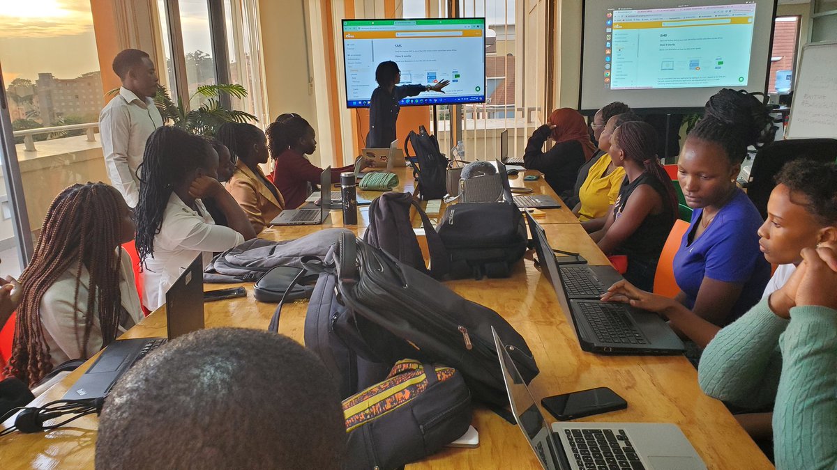 Our Community Lead, Joan, is taking attendees on a deep dive into Postman with Africa's Talking Products. There’s a palpable buzz as everyone gets up close with the power of API testing and development. Dive in with us! #WITUG #BuildWithAT @ATCommunityKla @ATWomenInTech'