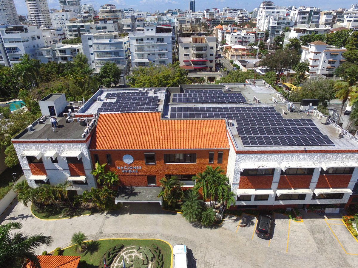 Always great to see @UNDP leading by example: In the Dominican Republic, we’re reducing our own carbon footprint through solar energy saving 52 tonnes of CO2 equivalent per year. Learn more here: go.undp.org/ZZd