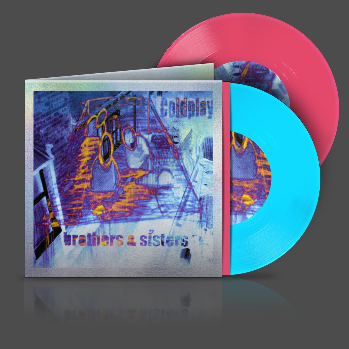 COLDPLAY Brothers & Sisters Ltd Blue & Pink 2 x 7” Preorder: resident-music.com/productdetails… This pre-‘Parachutes’ single celebrates its 25th with a stunning double 7” pressing, boosted with 2 extra tracks! @Coldplayvideo @coldplayxtra @coldplaying @_FiercePanda @orchtweets