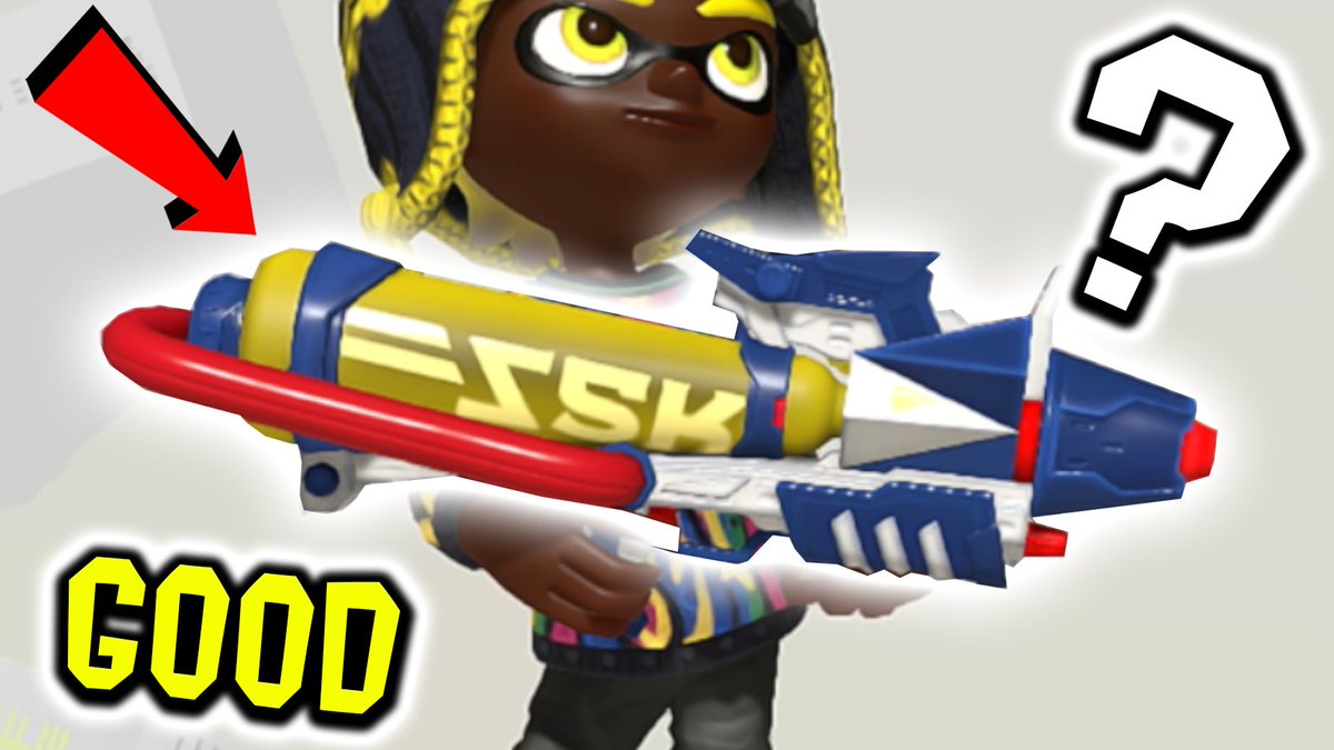 A Video talking about the Splattershot Pro! Honestly this weapon has always just been a not bad but not amazing weapon. I've been experimenting with it but I'm interested in what YOU think could make the Splattershot Pro in Splatoon 3 Better? >> youtu.be/zLiWNt7dONk <<