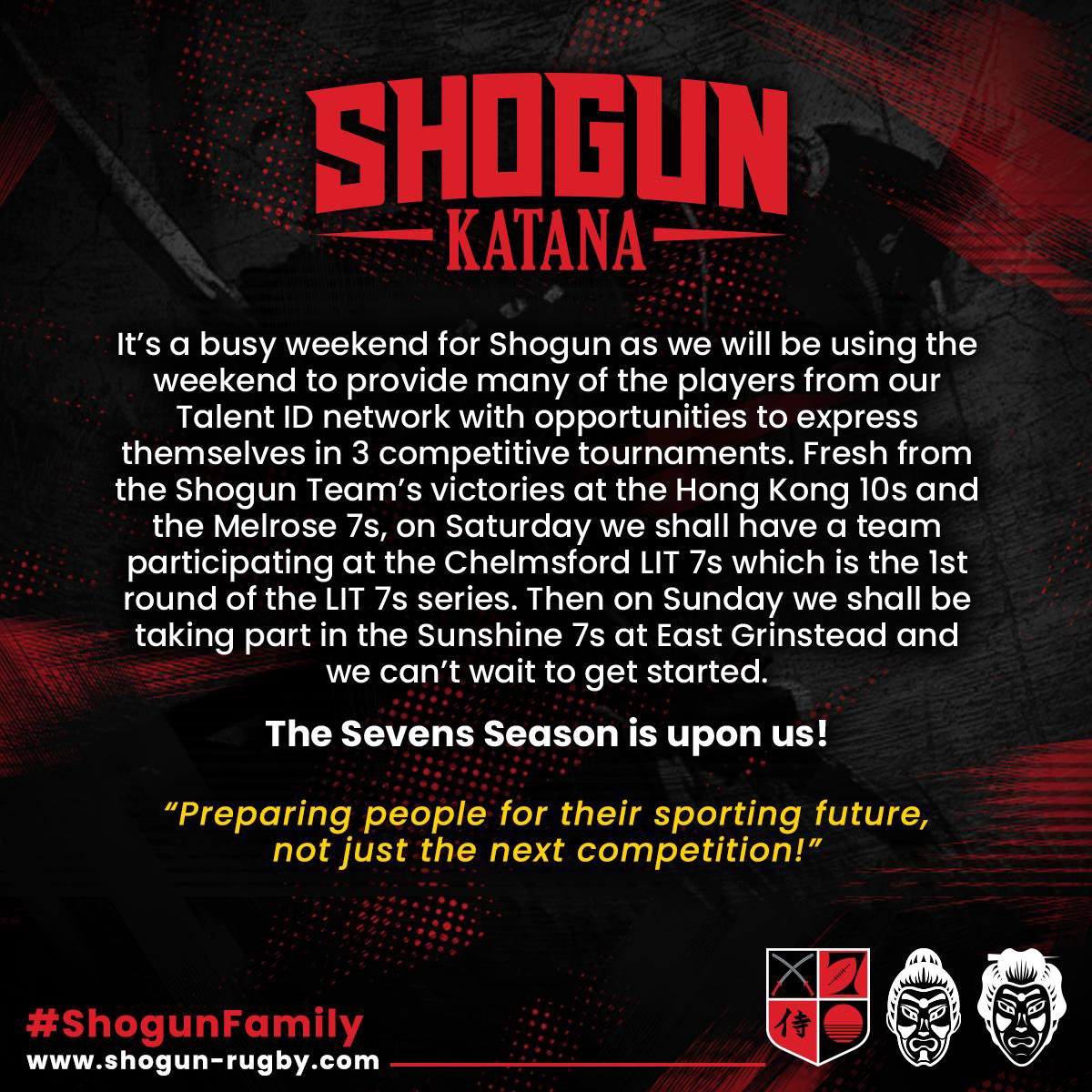 Shogunrugby's tweet photo. “Preparing people for their sporting future, not just the next competition”
#ShogunRFC #ProvenPathway #Development #NewEra #SameCoreValues #EndlessPossibilities https://t.co/Op8HUMAXqW
