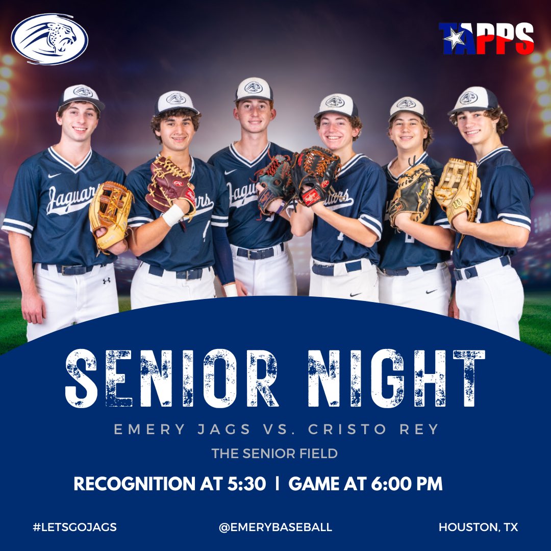 EmeryBaseball's tweet image. Come out and support our seniors as they play the final game of their high school baseball careers.  Thank you to each and every one of you for your contributions over the last 4 years. 

#ControlThePACE
