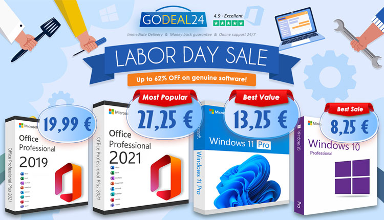 Les licences à vie de Microsoft Office 2021 et Windows 11 dispo à partir de 11€ chez Godeal24 #bonsplans #godeal24 #microsoft #office #windows10 #windows 11 bhmag.fr/actualites/bon…
