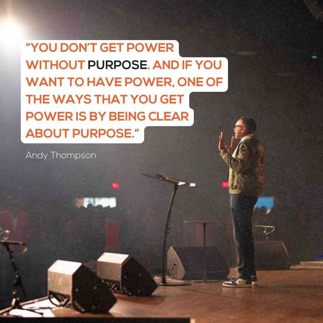 You don’t get to have power without purpose, but the minute you find purpose, you get connected to what your power is. When you align with your purpose, you tap into an unstoppable force that propels you towards your goals.