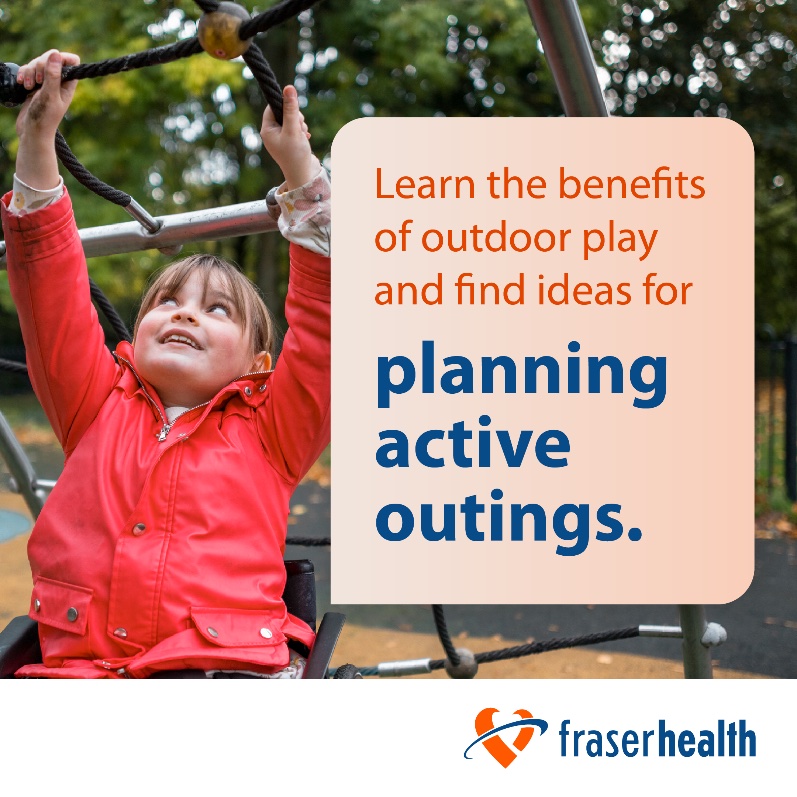 Visit Fraser Health’s website to find out how much physical activity is recommended for your child as well as tips to support your child to be physically active: ow.ly/VFMv50PezeJ.