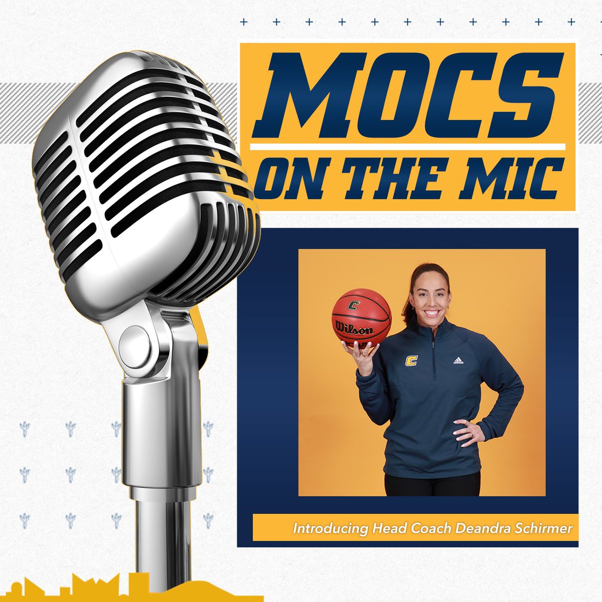 Who better to hear from this Thursday than our new skipper, Deandra Schirmer 🗣️ Coach D is this week’s guest for the Mocs on the Mic podcast! #GoMocs 🔈 bit.ly/3Uxndfp