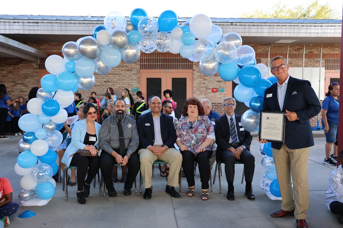 🏆 Big Congratulations to <a href="/Proud2BeAtPride/">Pride Elementary School</a> Elementary School for receiving the Danny Gainin "School of Excellence" Award! 

The <a href="/DeLandChamber/">DeLand & Greater West Volusia Chamber of Commerce</a> of Commerce Education Committee presented the award, recognizing Principal Ahr, her talented team, and the amazing students for their