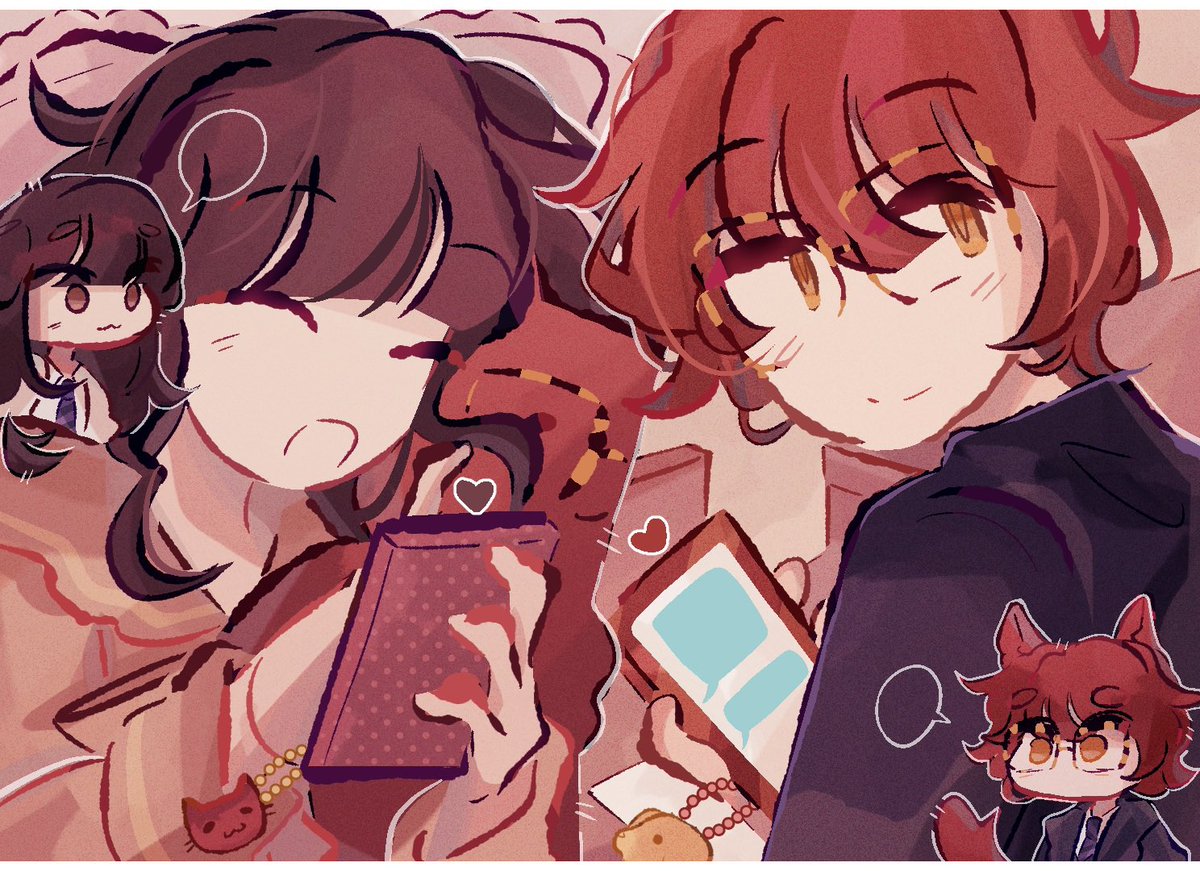 Matching phone charms ★ #mysticmessenger #saeyoungchoi