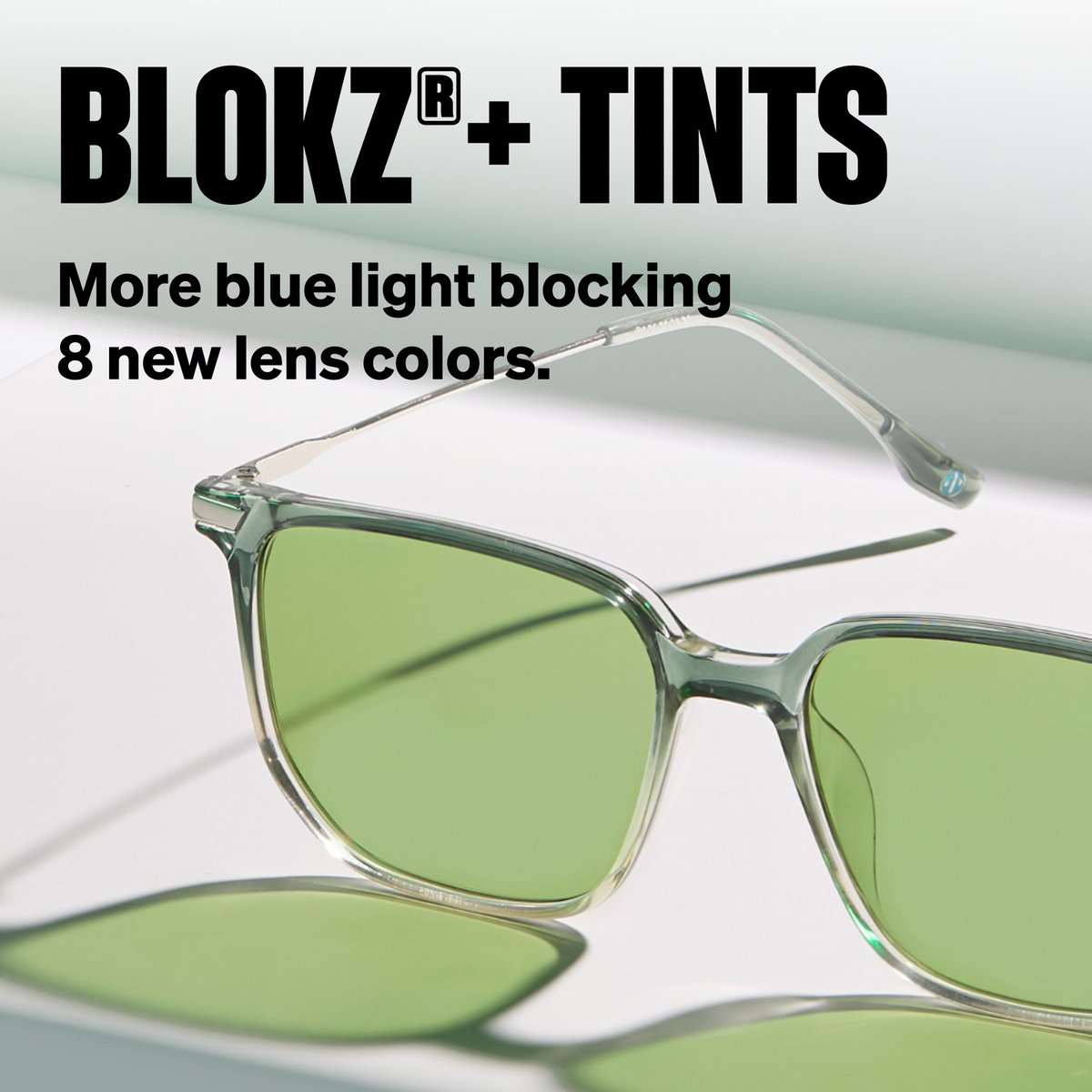 NEW Blokz®+ tint colors just dropped ✨ Block blue light in style here: text.zenni.io/BlokzPlusLenses