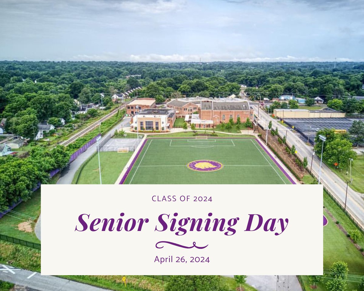 Get ready, because TOMORROW is the day our seniors take a giant step into their future! 

Join us as they announce their chosen colleges. It's a day of pride, dreams turning into reality, and hope for a bright future! 

#ShapingTheFuture #SeniorSigningDay 🎓🎉