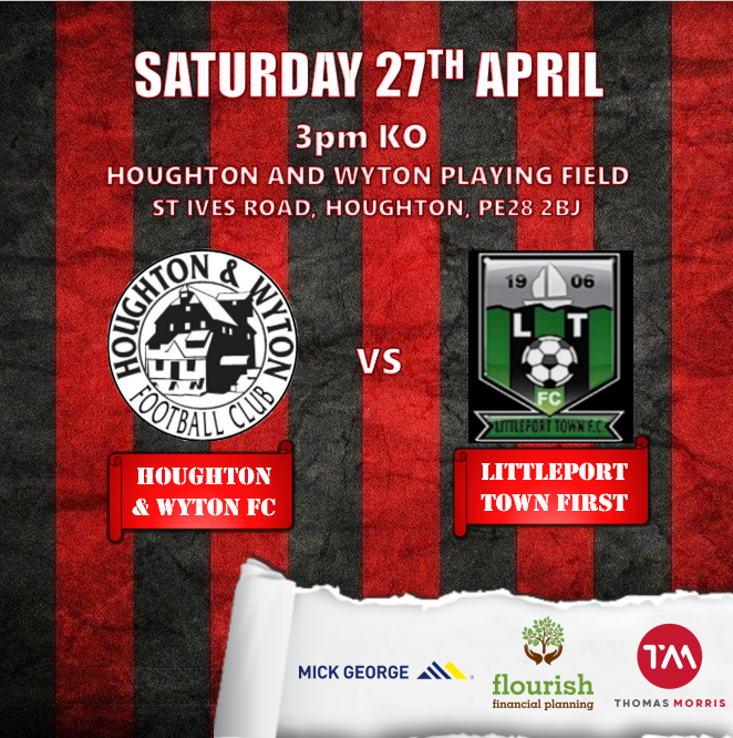 We welcome @port_fc this Saturday in our final game of the season. #hwfc 🔴⚫️ @ThomasMorrisEA @mickgeorgeltd