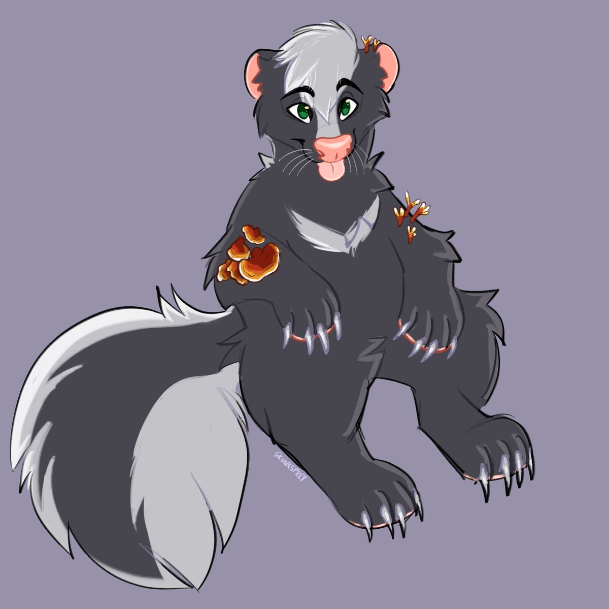 SkunkVolta's tweet photo. He's happy cuz no one called him stinky today

#furryartist #skunkfursona https://t.co/uspU1kFbys