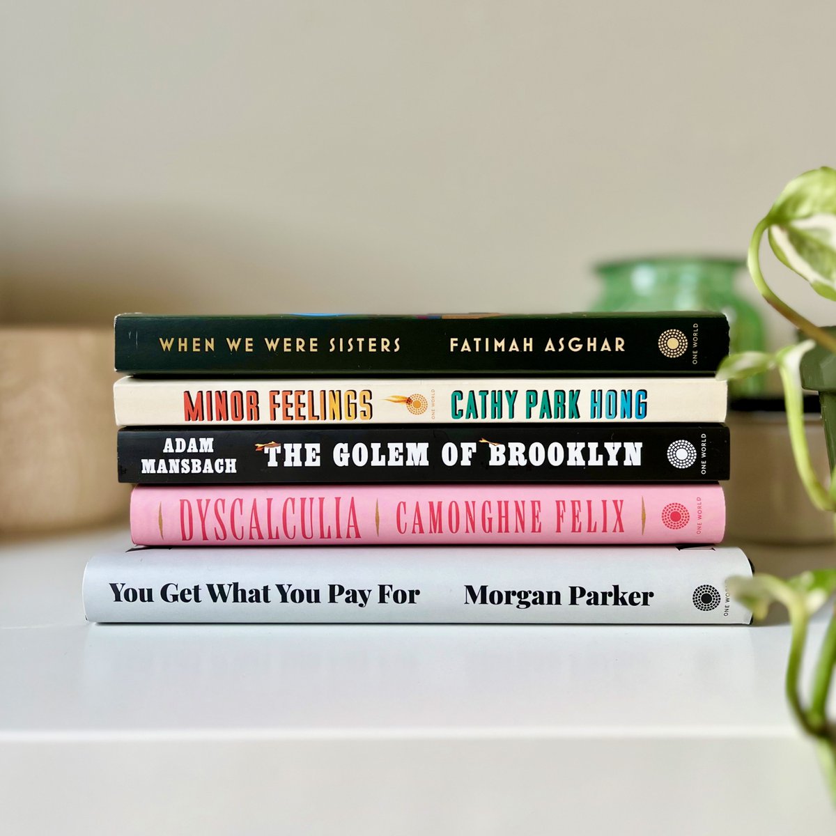 From poetry to prose, we're brining you a stack of novels, memoirs, and essay collections written by some of One World's poets 📚 @asgharthegrouch @cathyparkhong @adammansbach @CAMONGHNE @morganapple