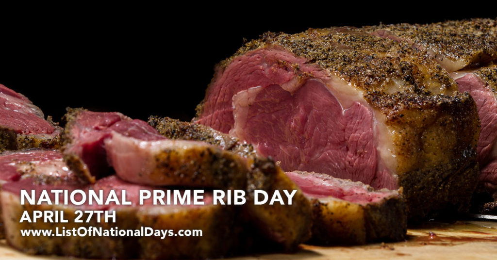 Happy National Prime Rib Day!!!
Celebrate by firing up your back yard smokers and cook a savory prime rib
#primerib #delicious #bbq #SavorTheFlavour #mouthwatering