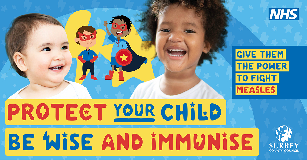The Measles, Mumps, and Rubella (MMR) vaccine is the safest and most effective protection against measles. Two doses of the vaccine gives 99% protection against measles. Contact your GP if you think you may have missed a vaccination, . orlo.uk/lobCj