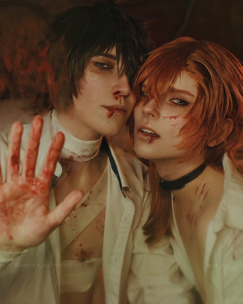 SUB_Sabrina's tweet photo. Thorns that can cause pain 🩸🥀
#soukoku #BSD https://t.co/N6WTCOoWhn