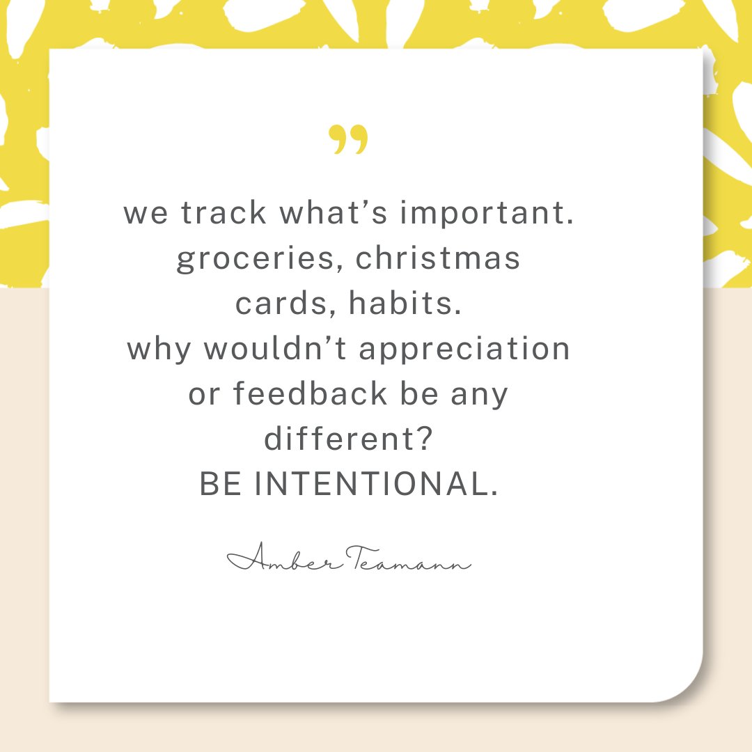 Tracking what matters sets the foundation for success, from the grocery list to how you show staff appreciation. Let's be intentional. Checklist support and more in #LeadWithAppreciation #IntentionalLeadership #EducationalLeadership Visit ➡️ amberteamann.com'🌟🙏🎉