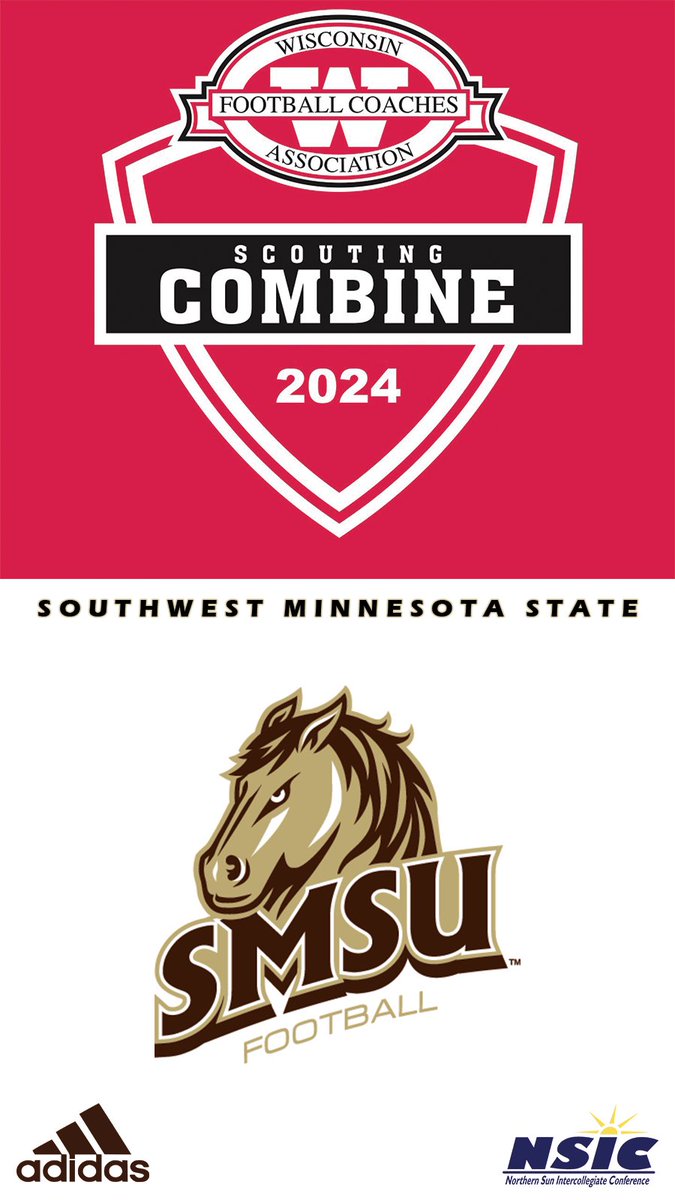 Good luck to all of the athletes attending the @wifca combine! @CoachP_Anderson and I will be there to see some future Mustangs! #LetsRide