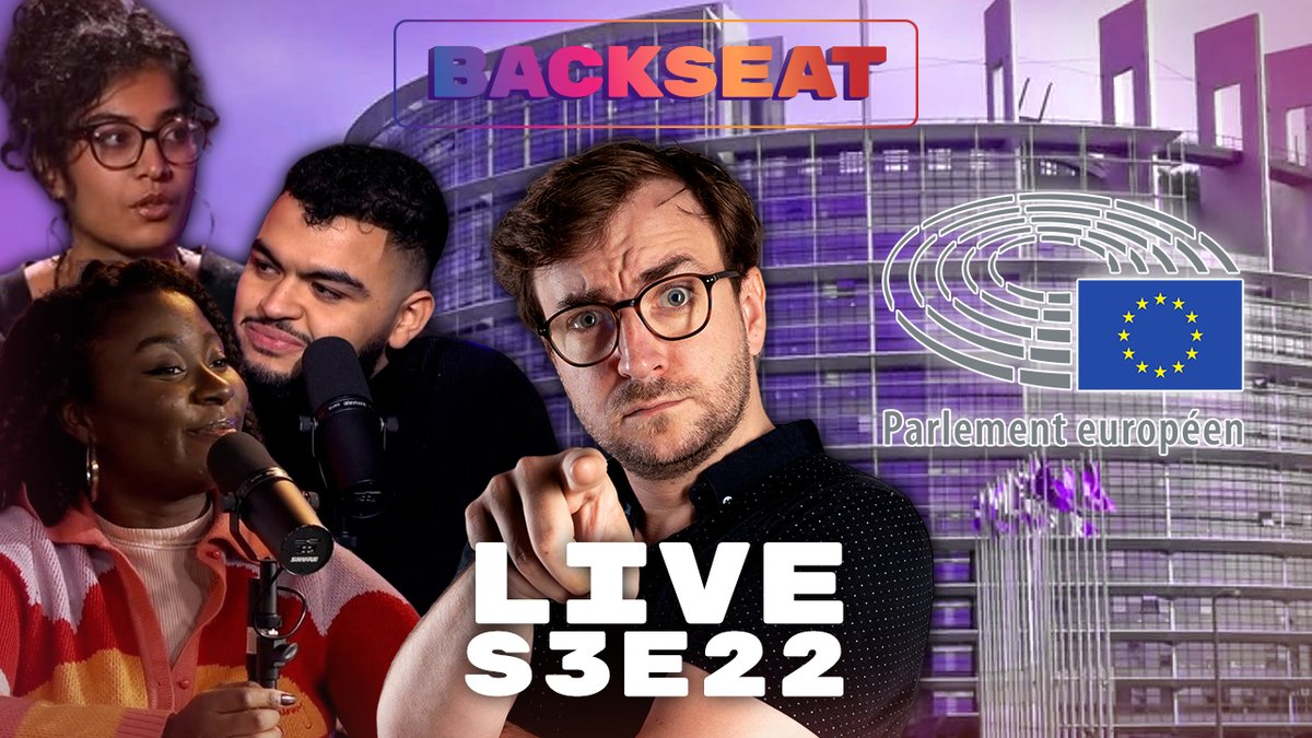 Backseat, au @PEStrasbourg, ça commence dans 10 min ! ▶️ Avec @mepassistants Bella Beltaief, @fabienne_keller et @KarimaDelli ▶️ En compagnie de @JeanMassiet @MalekDelegue @peaceandlau et @Saphia_Ait ▶️ ttv /jeanmassiet 🔥