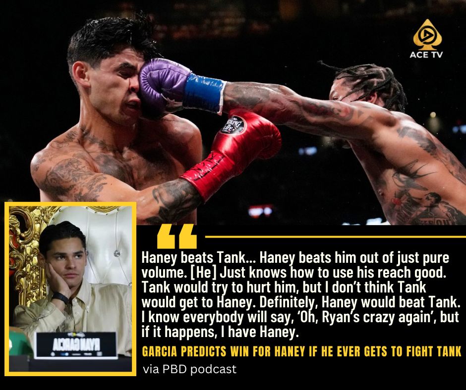 Is Ryan Garcia setting up Haney for a spectacular knockout?