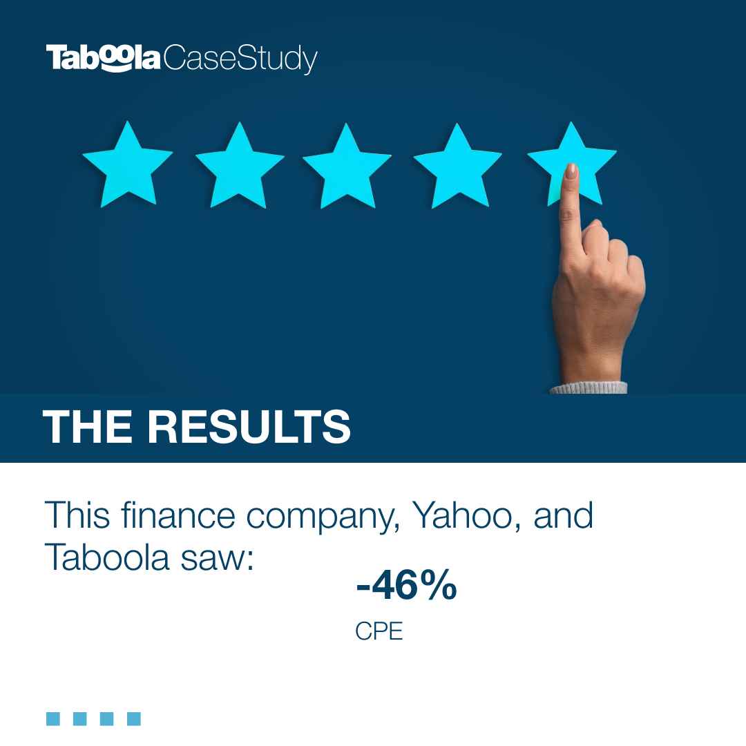 💡 Eager to transform your ads with #TaboolaxYahoo like this #Financial powerhouse? Swipe to discover their #MarketingStrategies, along with valuable insights on Taboola and @Yahoo #NativeAds! 📣 🔗 ow.ly/fRs350RjUX1 #FinanceMarketing #DigitalAdvertising