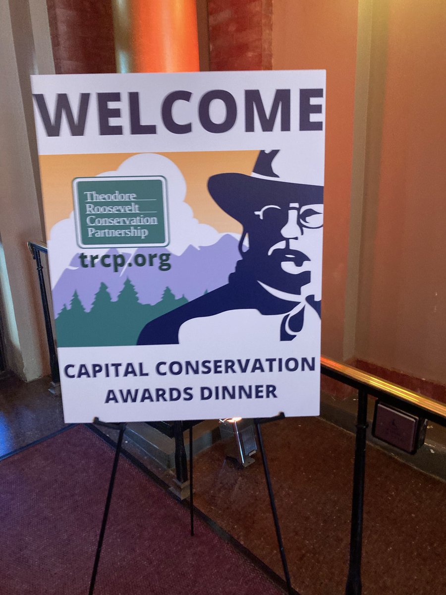 Theodore Roosevelt Conservation Partnership works to guarantee all Americans quality places to hunt & fish. Last night, members of my legislative team attended their capital conservation awards. We must ensure that the Biden admin DOES NOT designate Big Cypress as 'wilderness.'