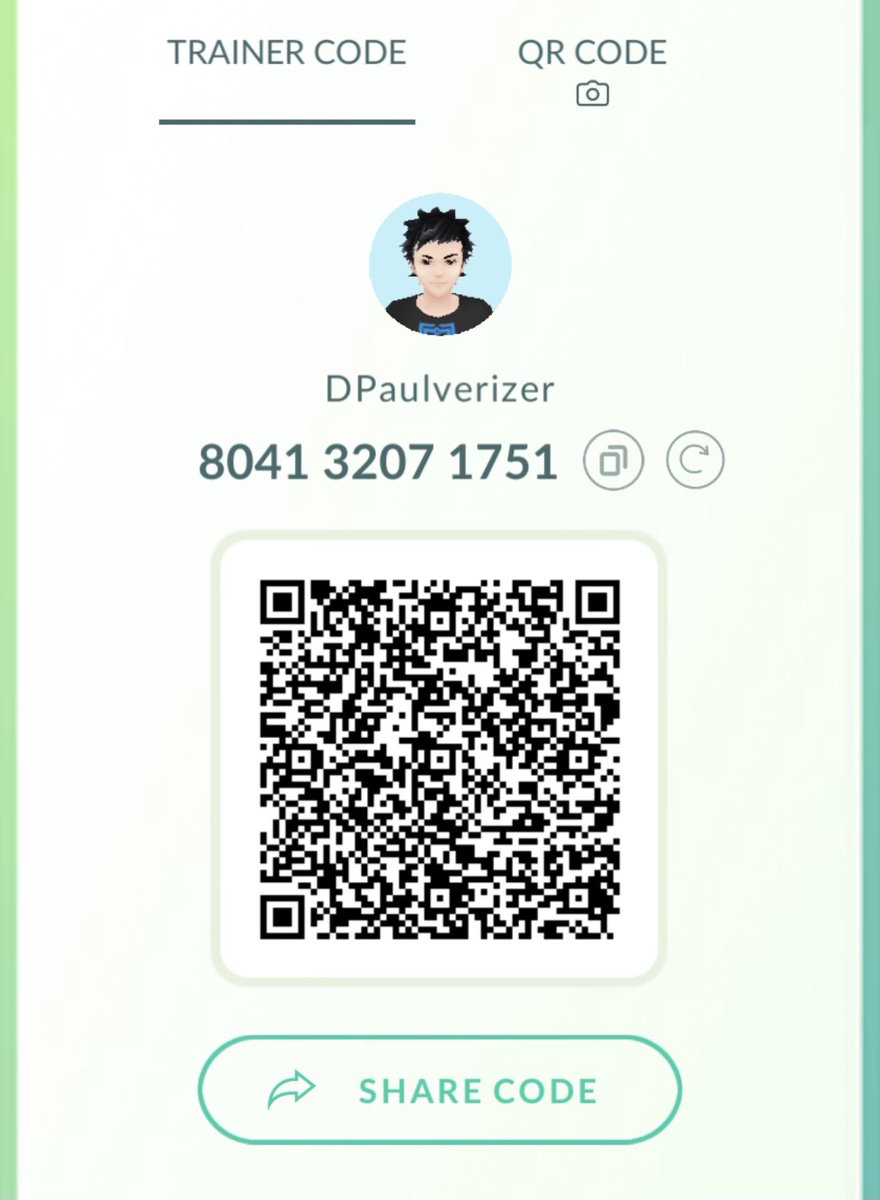 My co worker and I are looking to add more friends on Pokémon GO for extra XP
Please add

#PokemonGO #PokemonGOFriends #PokemonGOFriendCode #PokemonGOFriendXP #PokemonGOFriendCodes #PokemonGOApp #Niantic #PokemonGOCommunity