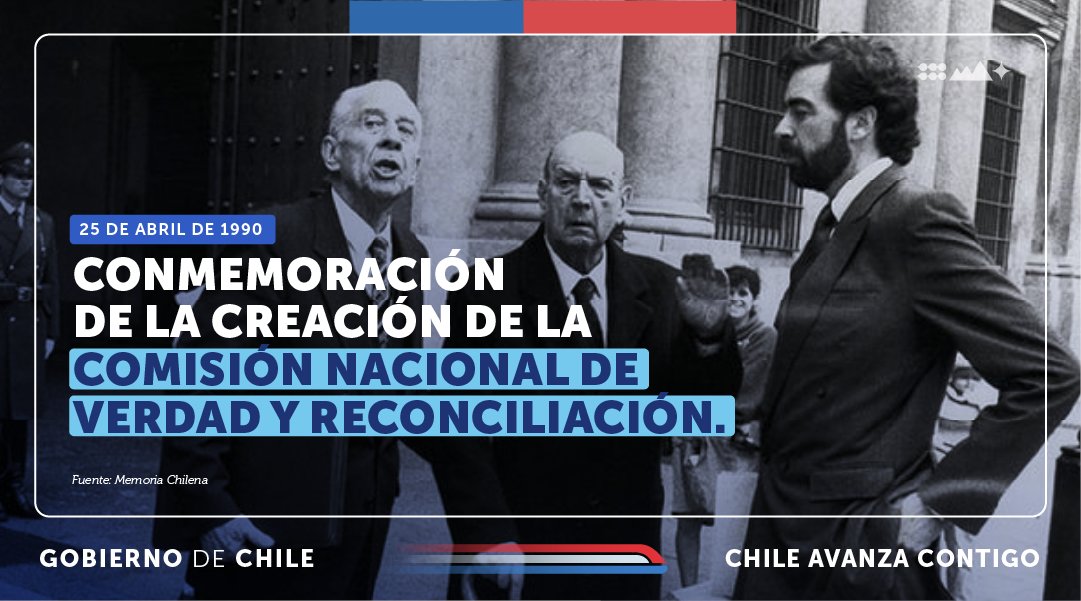 ¿Sabías que hoy se conmemora la creación de la Comisión Nacional de Verdad y Reconciliación? 📒 El #InformeRettig, entregado por esta Comisión, marcó un paso importante hacia la verdad y la reconciliación en nuestro país, reconociendo y visibilizando las violaciones a los…